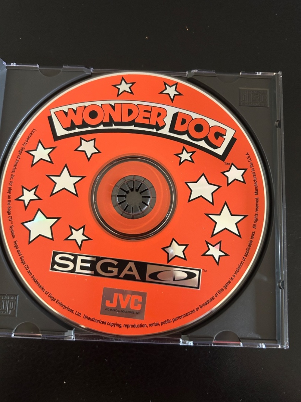 Wonder Dog-SEGA Game CD